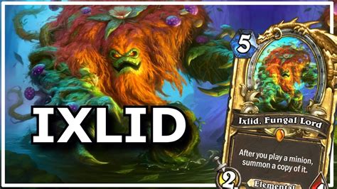 ixlid fungal lord|New Druid Legendary Reveal: Ixlid, Fungal Lord .